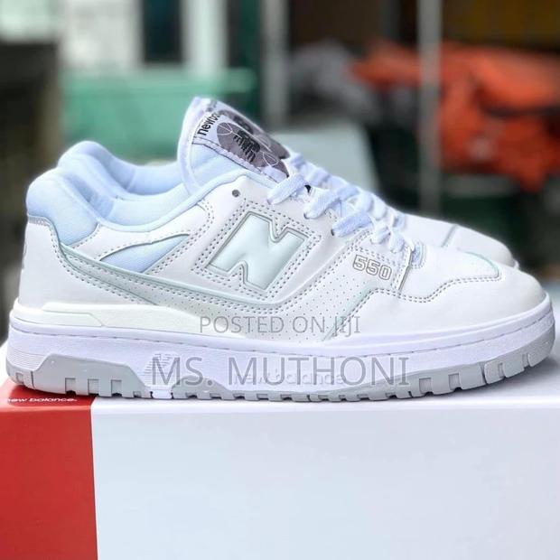 New Balance 550 ‘White Gray*/ White Green - thumbnail 8