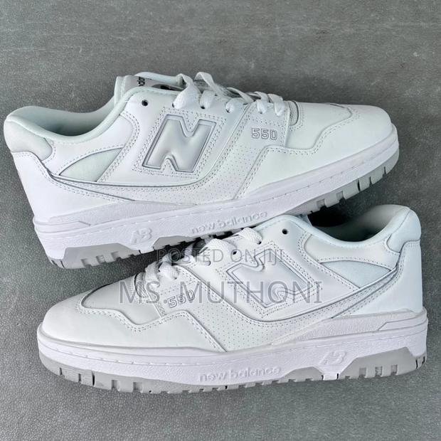 New Balance 550 ‘White Gray*/ White Green - thumbnail 6