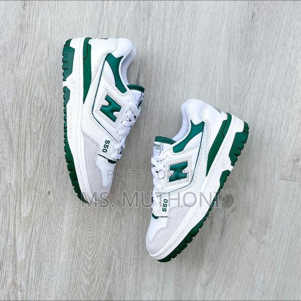 New Balance 550 ‘White Gray*/ White Green - thumbnail 5