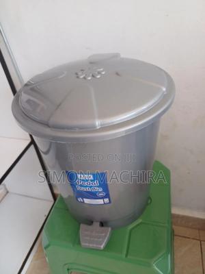 Office Dustbin With Cover 10L. Adix Pedal Dustbin - thumbnail 2