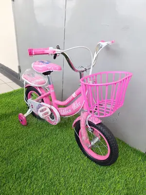 Kids Bicycle Size 16 Pink With Support Wheel