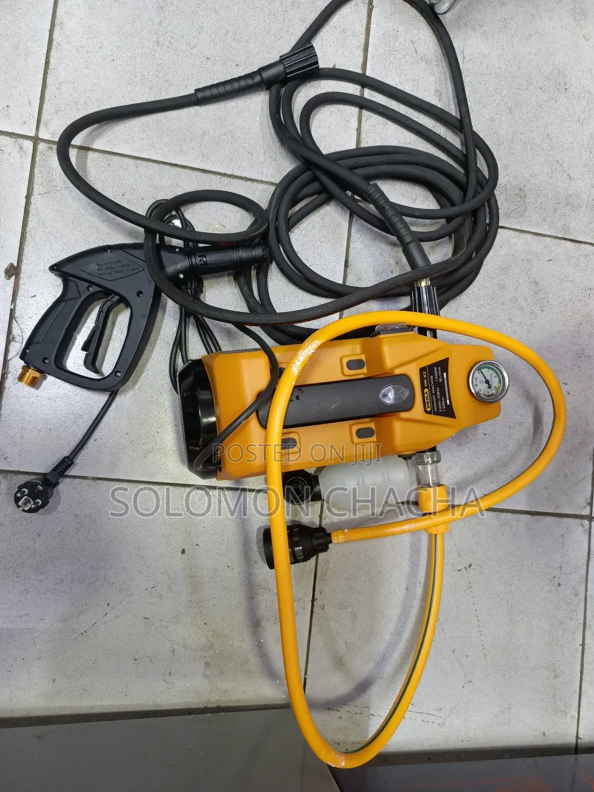 Best Dera 1500w Pressure Washer With Free Foam Cleaner