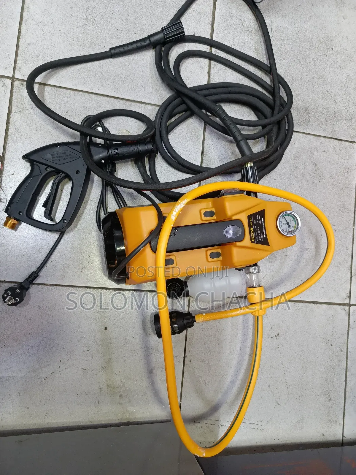 Best Dera 1500w Pressure Washer With Free Foam Cleaner