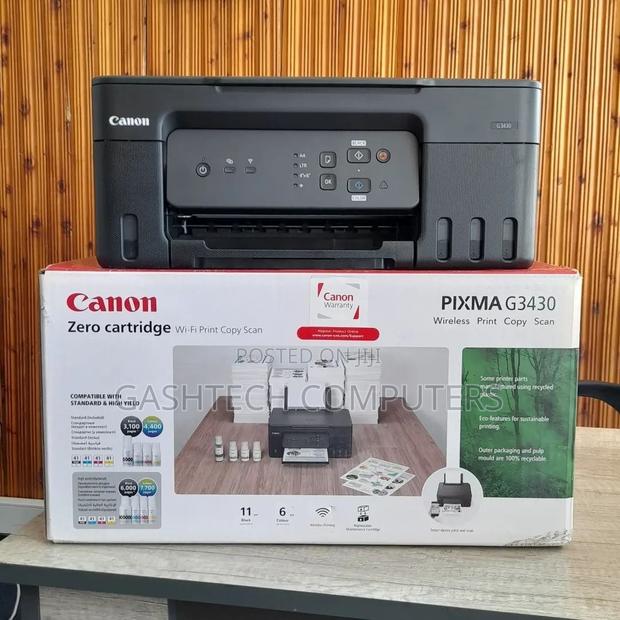 Canon Pixma G3430 Printer Zero Catridge - main view