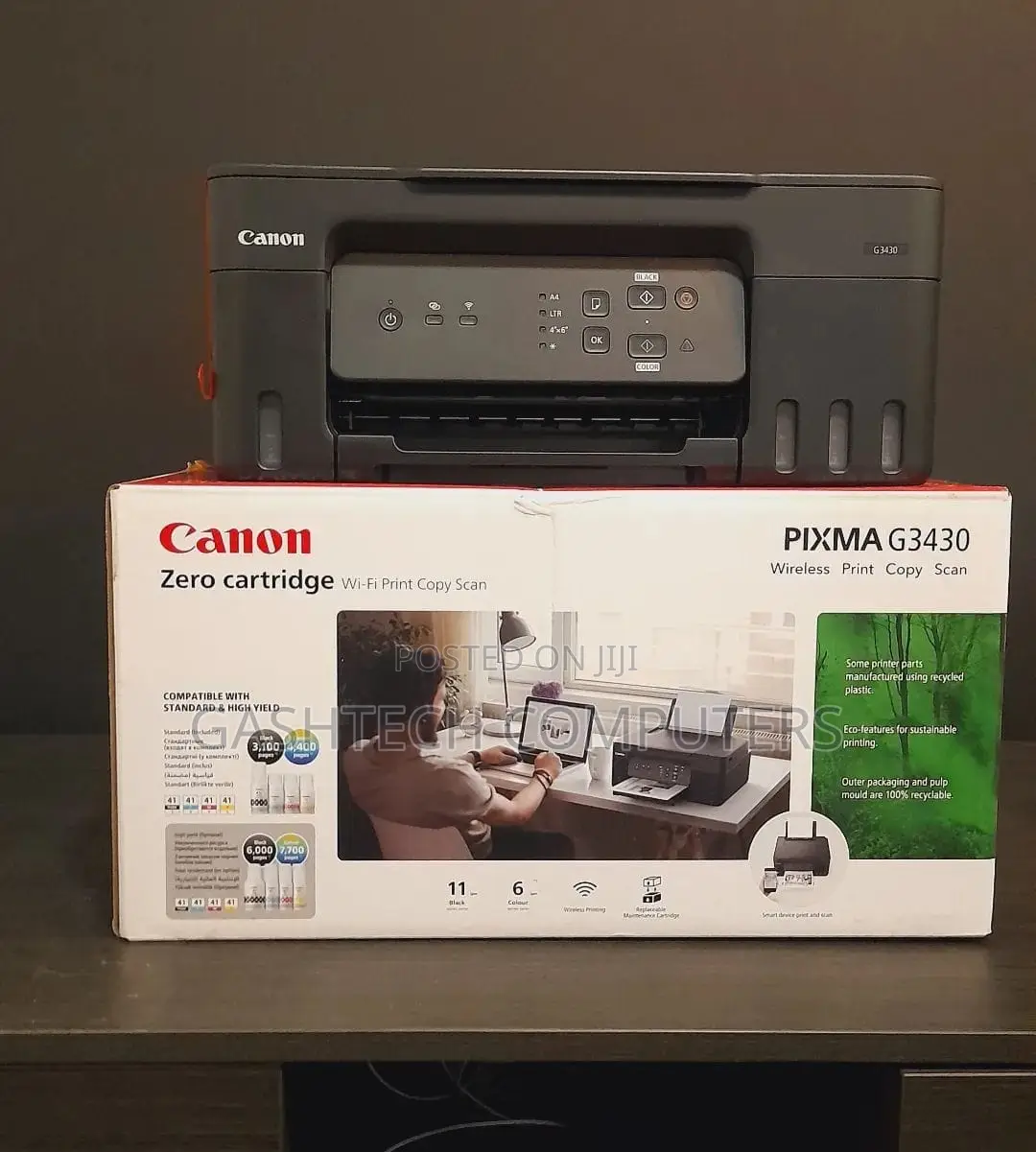 Canon Pixma G3430 Printer (A4 Paper ) Print,Copy Scan