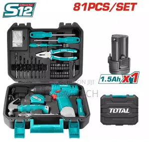 Total THKTHP10812 81 PCS Tools Set