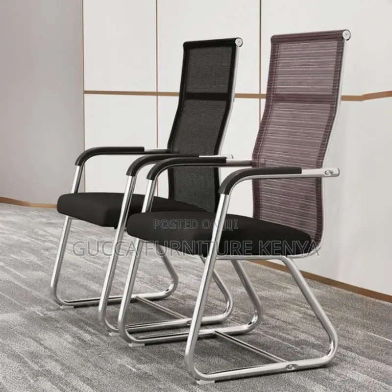Office Chairs: Contemporary Upholstered High Back Chair