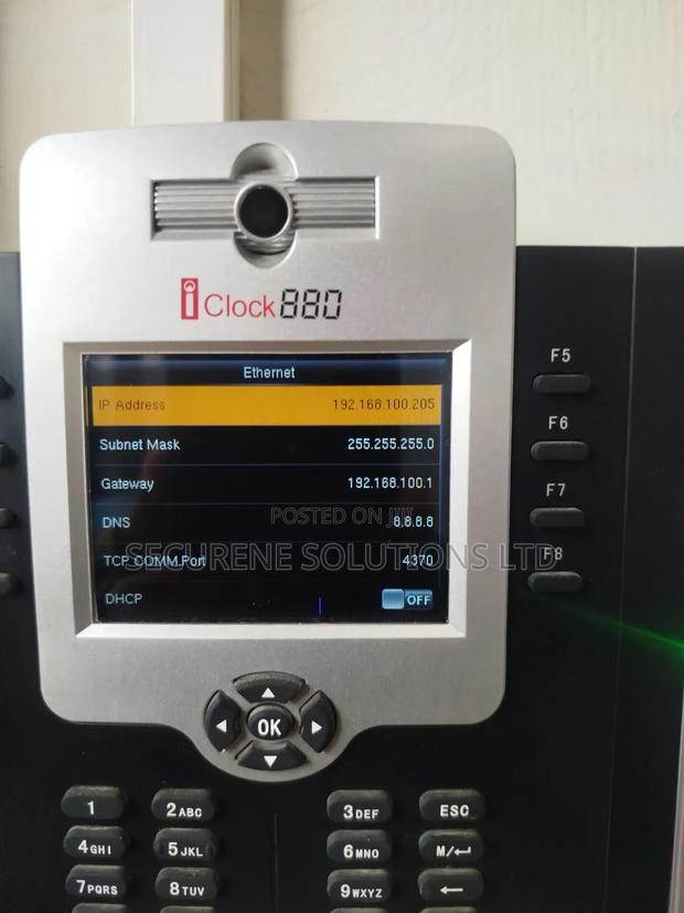 Zkteco Iclock 880 Access Control And Time And Attendance - main view