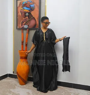 Black Maxi Dress/Black-Gold Dress