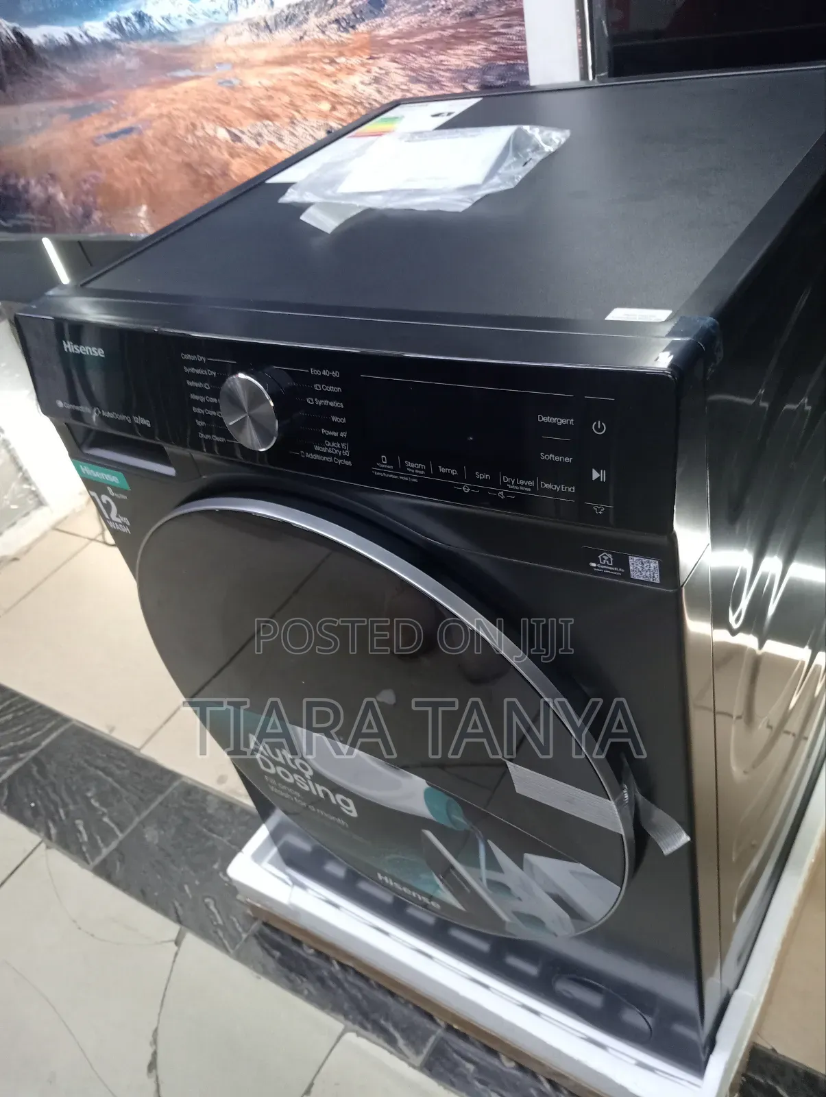 Home Appliances, Washing Machine
Hisense 12/8 Washer Dryer