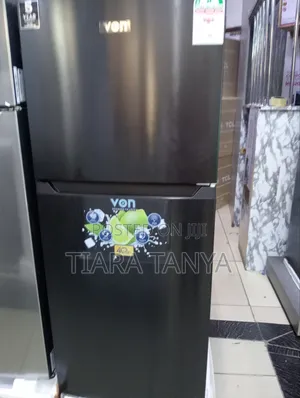 Von VRT-182nrak Double Door No Frost Fridge – 181l,