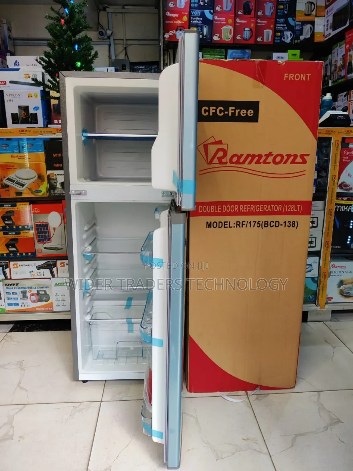 *Ramtons Fridge Double Fridge 128litres RF175 