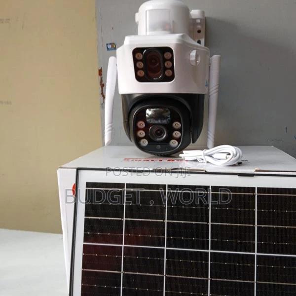 Solar Camera 4g Dual Lens Sim Slot 4mp PTZ in Kenya - main view