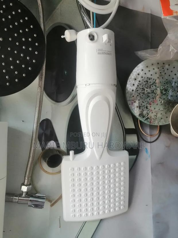 White Shower Head Available