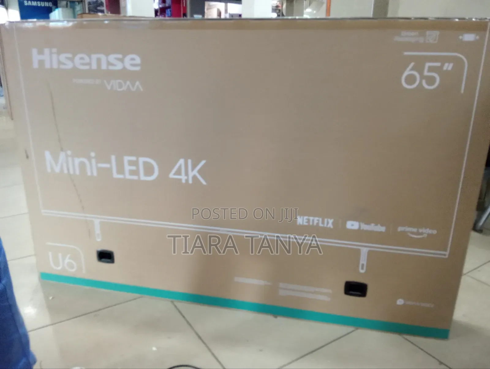 Hisense 65 Inch U6K Pro Mini-Led ULED Smart TV