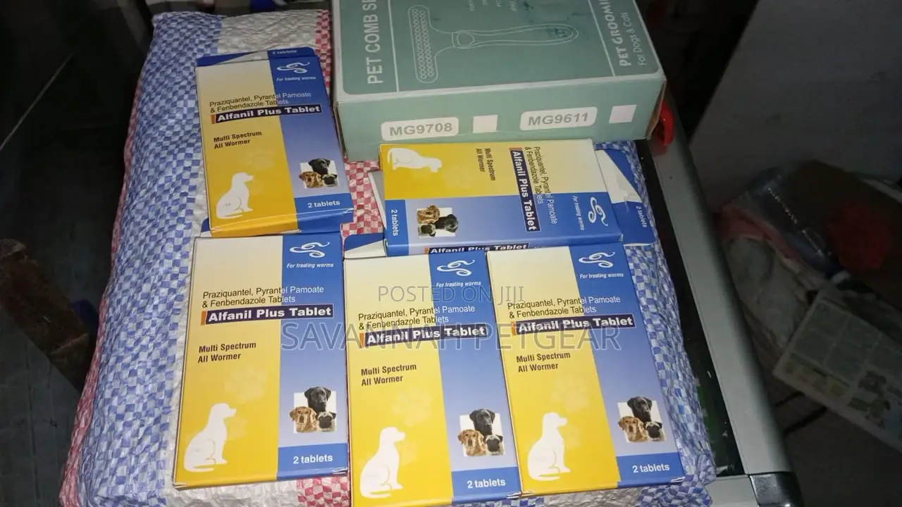 Alfanil Tablets Dewormer for Dogs