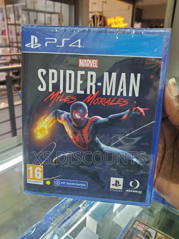 Marvel Spider-Man Miles Morales Ps4! 