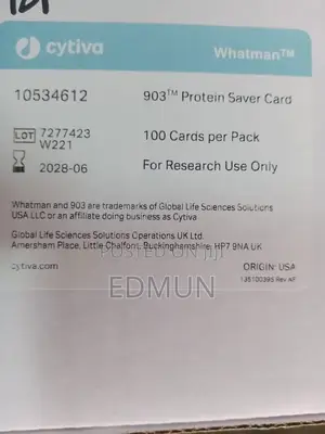 Whatman 903 Proteinsaver Card / Filter