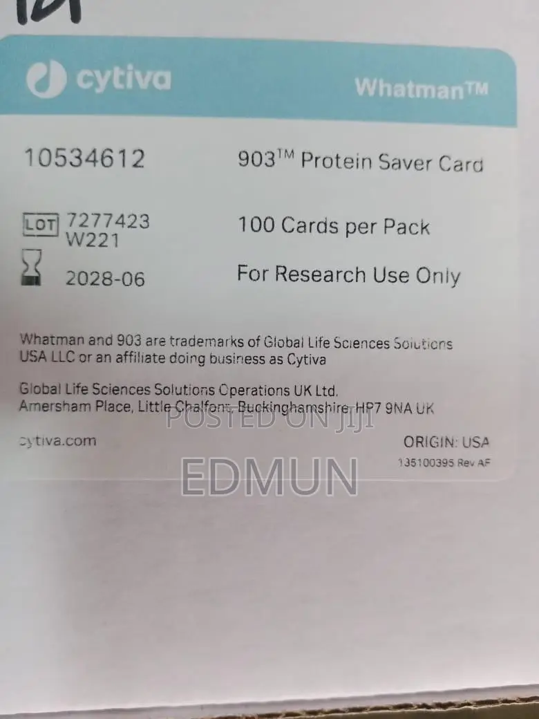 Whatman 903 Proteinsaver Card / Filter