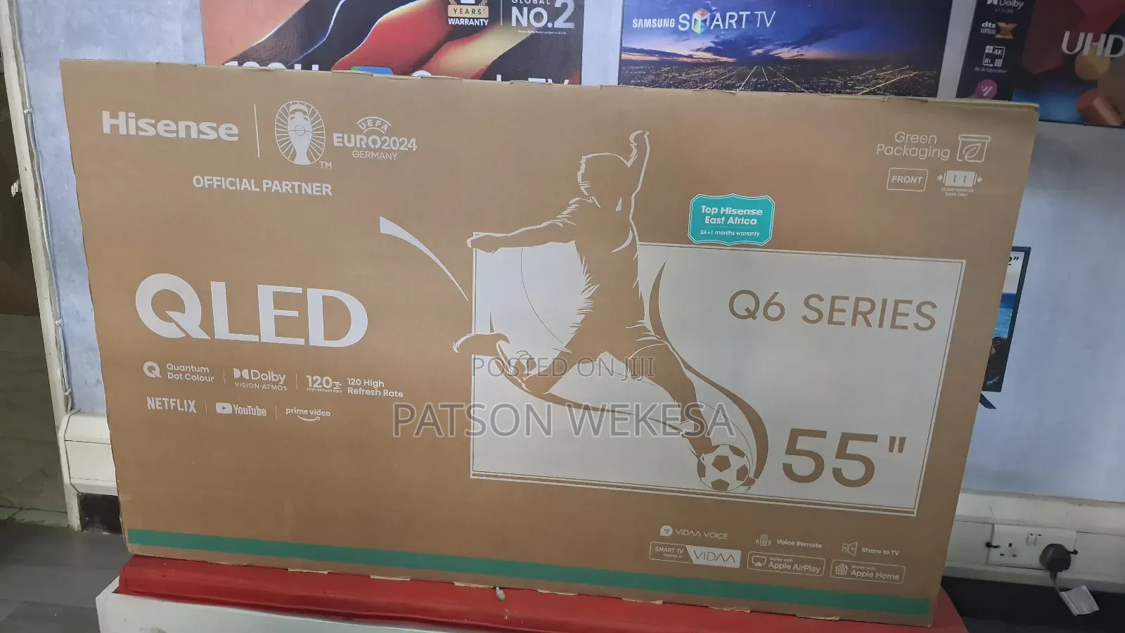 Hisense 55 Inch TV Qled Q6 Series 55q6n
