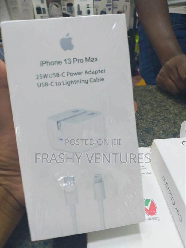 iPhone 13 Pro Max Adapter and Cable - main view