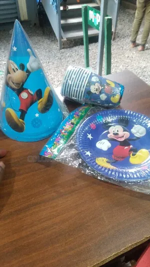 Mickey Mouse Paper Birthday Items