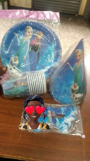 Frozen Paper Birthday Items