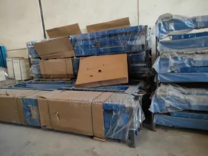 Four Post Lift Ready for Assembly.