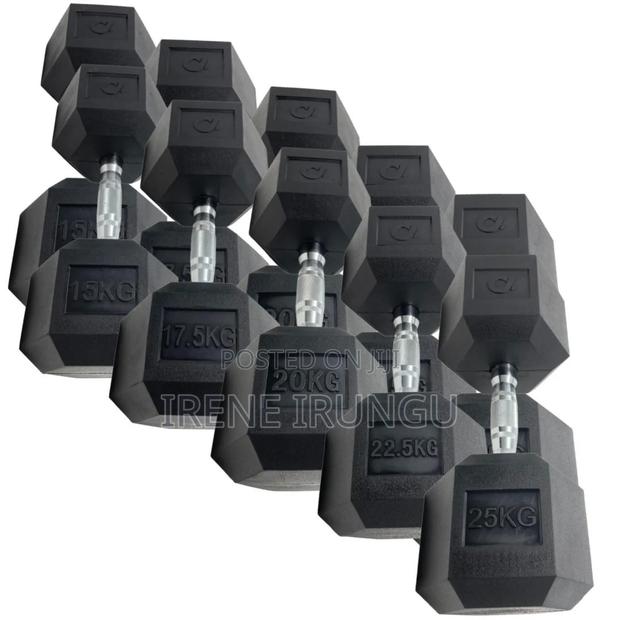 Dumbbells # Hexagonal Dumbbells - main view