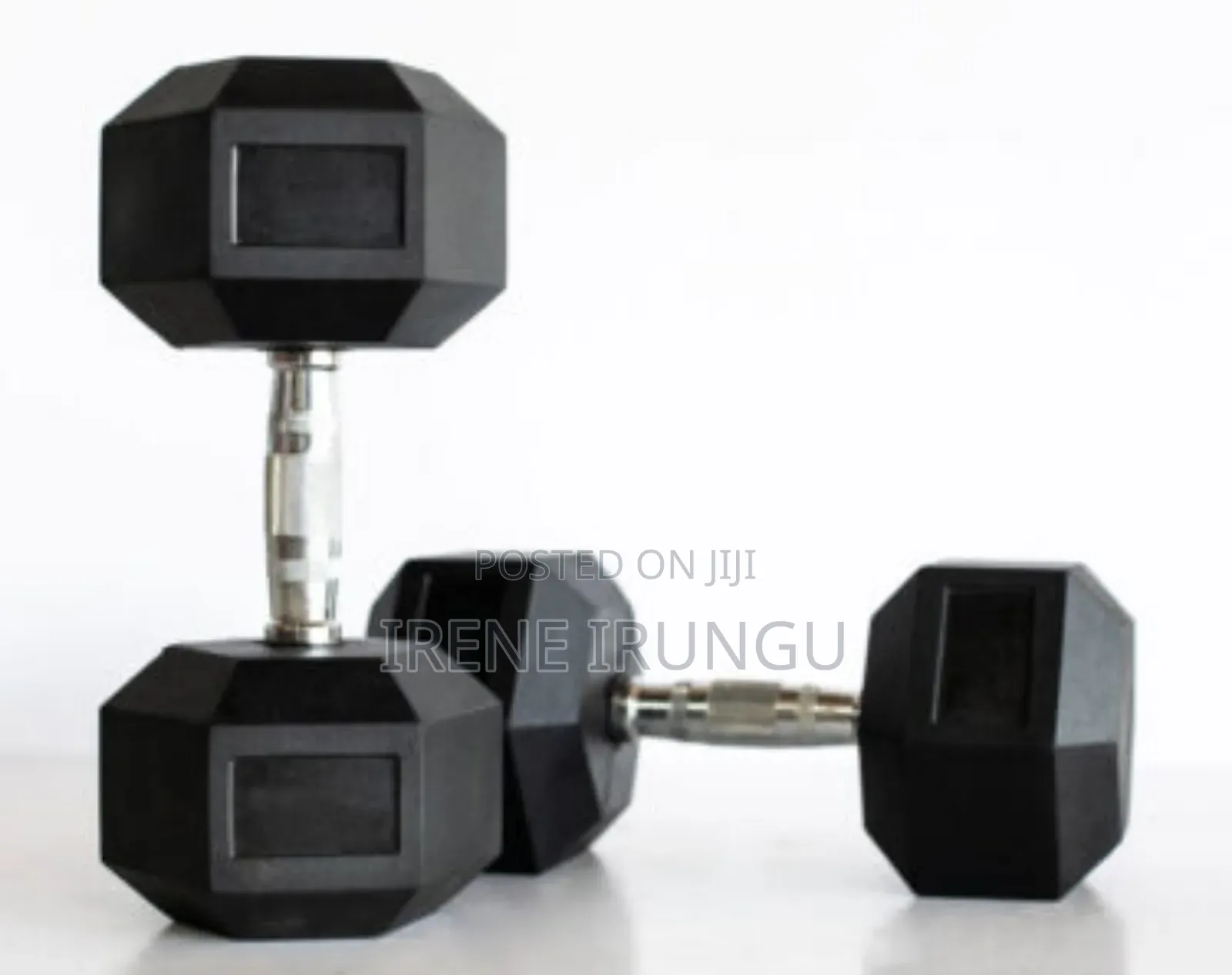 Gym Dumbbells, 5kg Pair