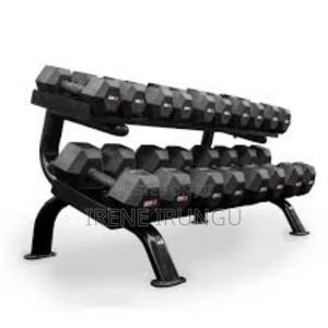7.5kg Pair Dumbbells , Hexagonal Dumbbells - thumbnail 2