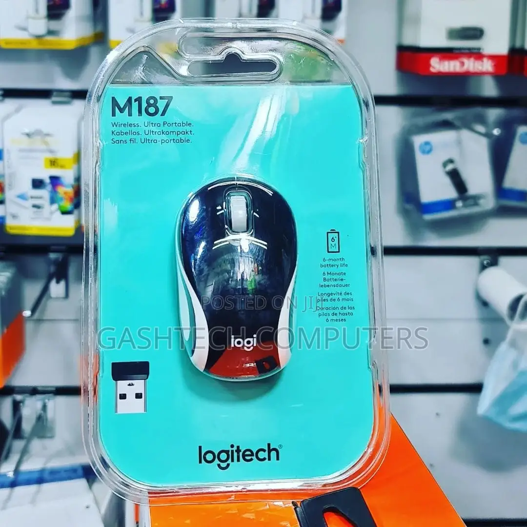 Logitech M187 Wireless Ultra Portable Mouse