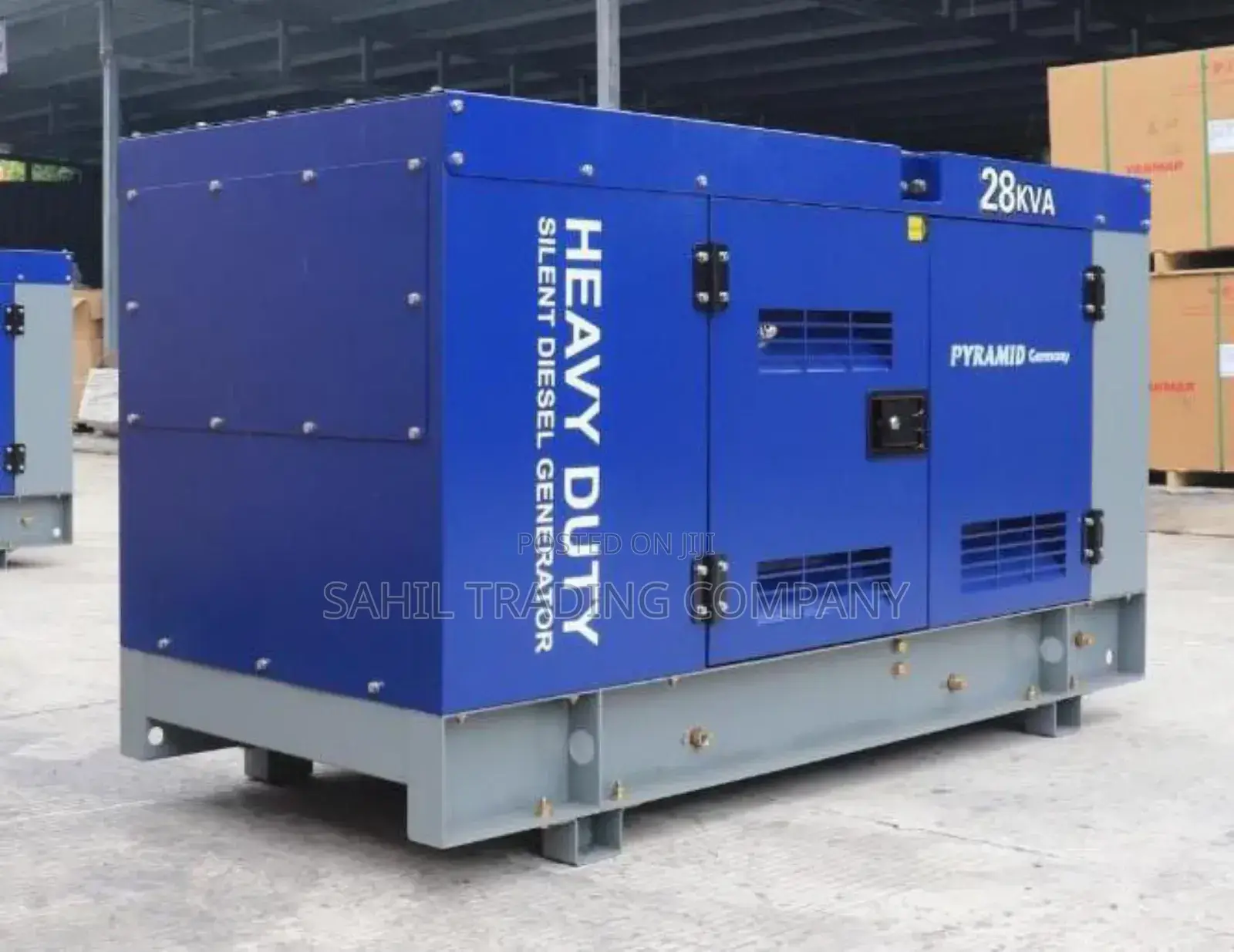 28 Kva Pyramid Water Cooled Silent Diesel Generator 3 Phase