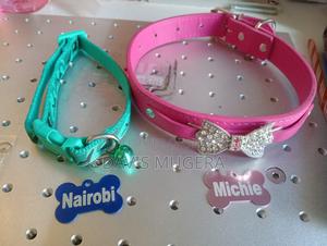 Sparkly Crystal Bow Tie Dogs Cat Collars Bowknot Diamonds - thumbnail 2