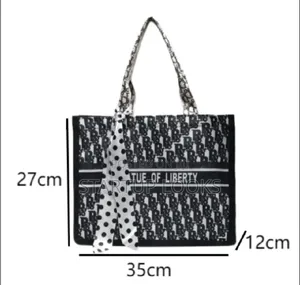 Canvas Shoulder Bag Large Capacity Hand Bag Tote Bags