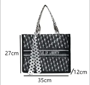 Canvas Shoulder Bag Large Capacity Hand Bag Tote Bags