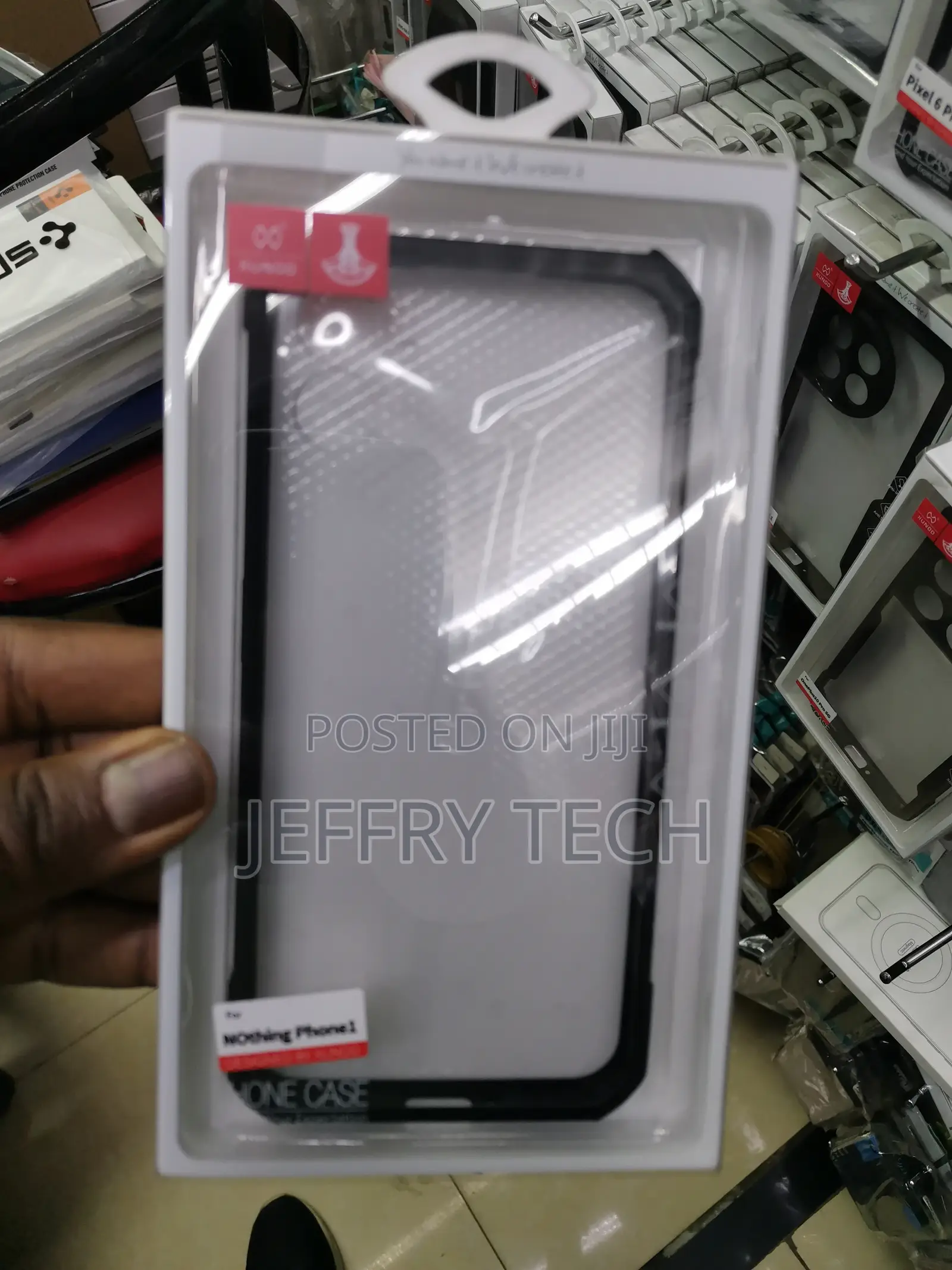 For Nothing Phone 1 Airbags Bumper Transparent Case