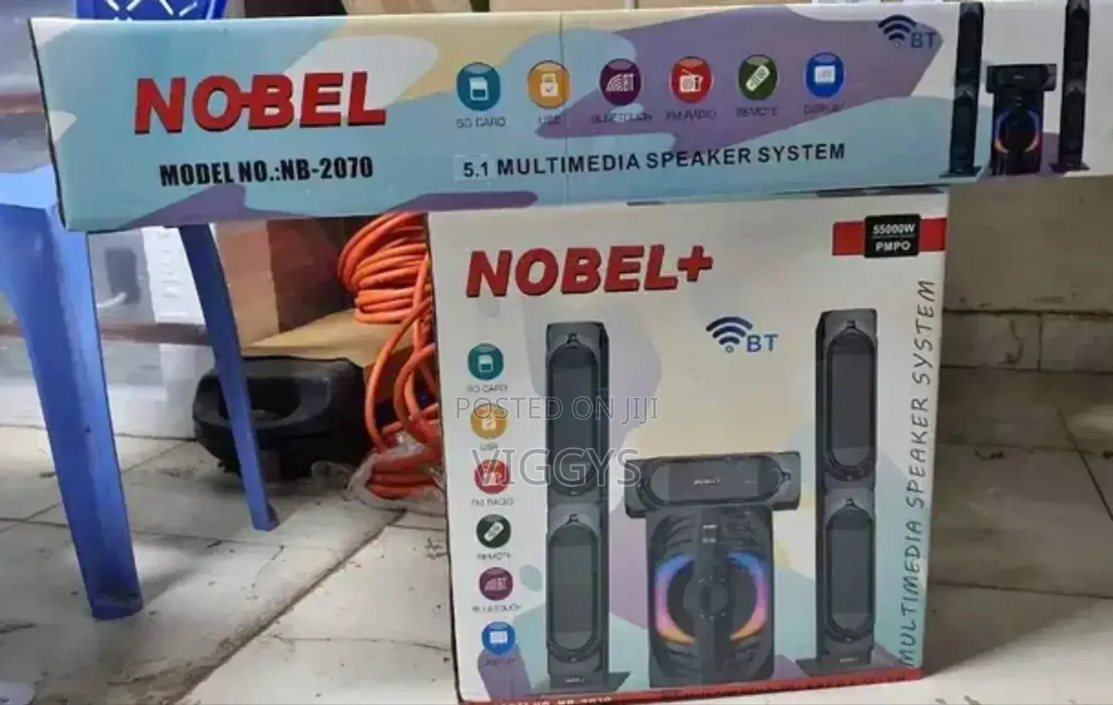 Nobel +2070 5.1 Multimedia Speaker System M-4