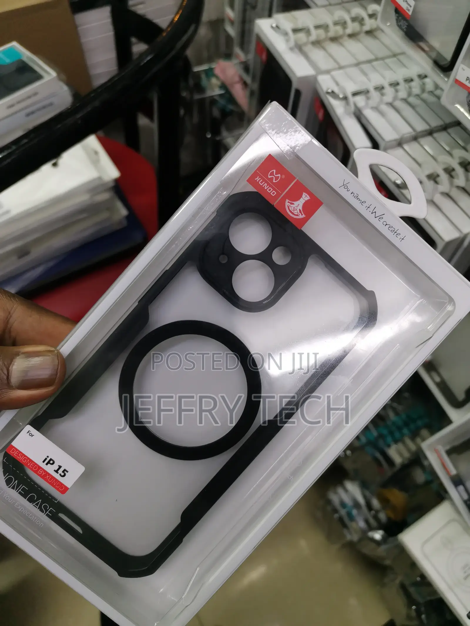 iPhone 15 Airbag Bumper Shockproof Case With Magsafe
