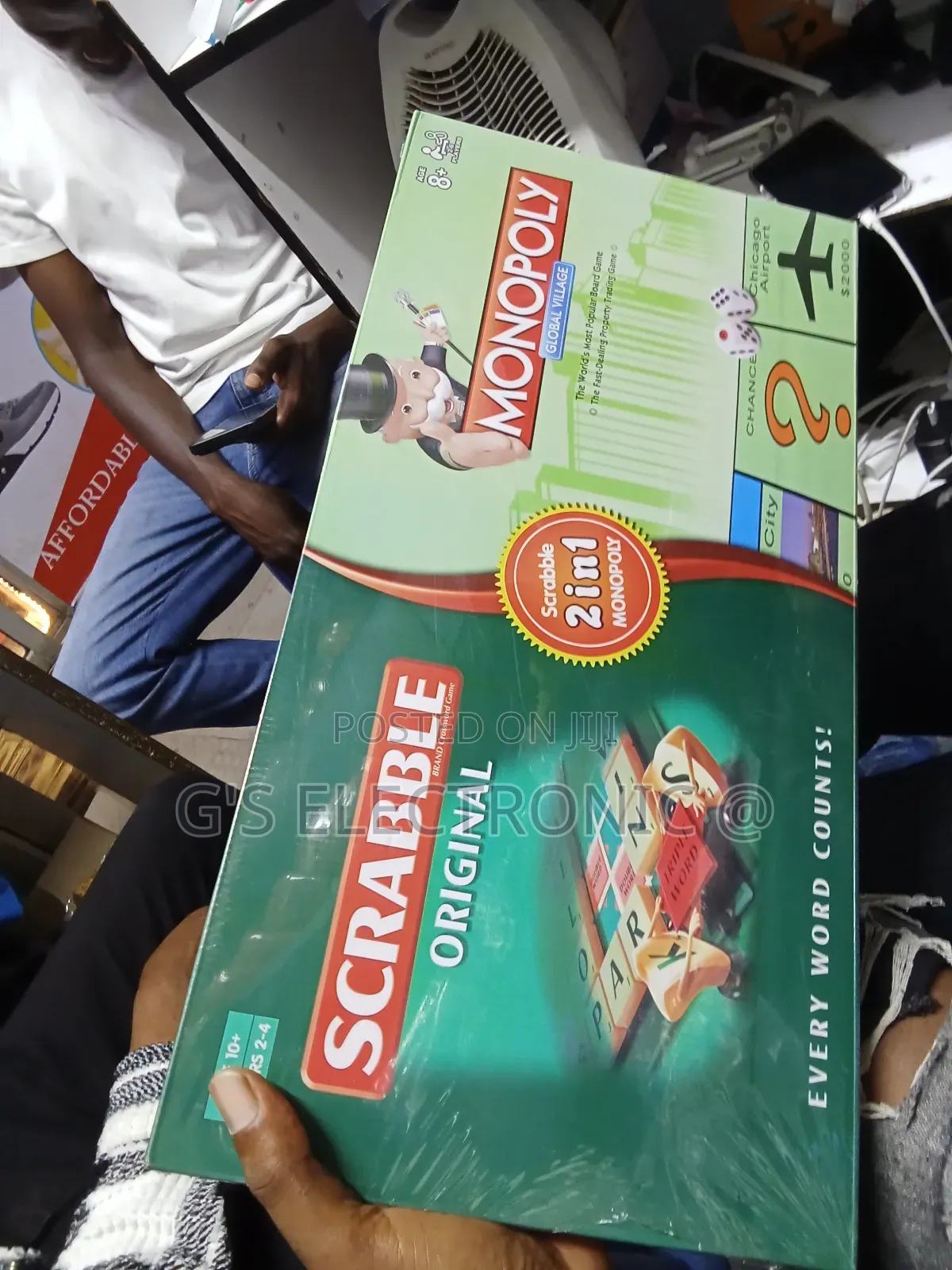 Scrabble/Monopoly.2in 1