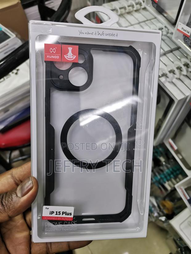 For iPhone 15 Plus Airbag Bumper Case With Magsafe - thumbnail 3