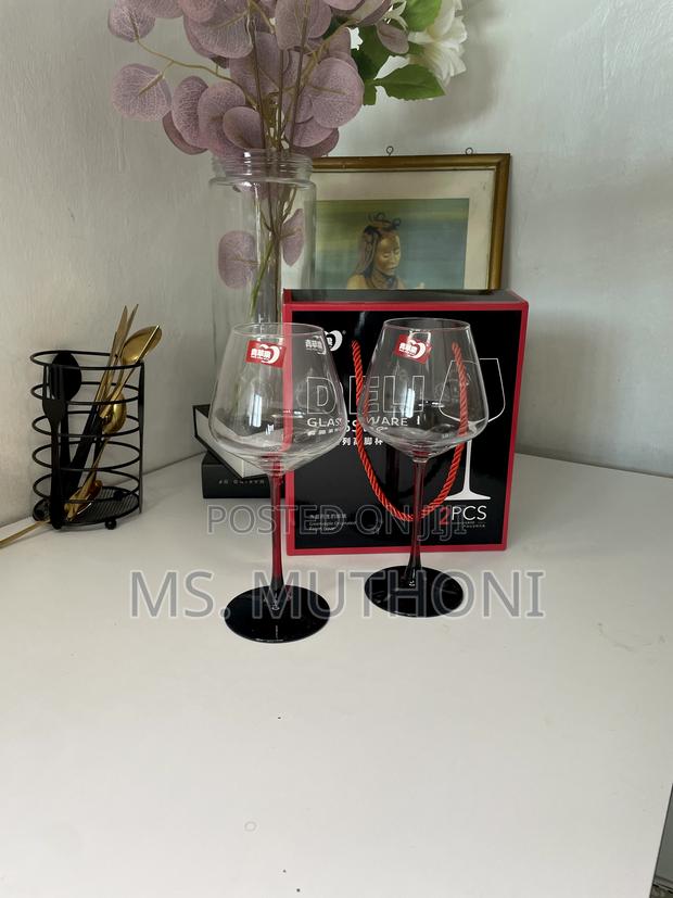 440 Ml Crystal Red Wine Glasses - thumbnail 3