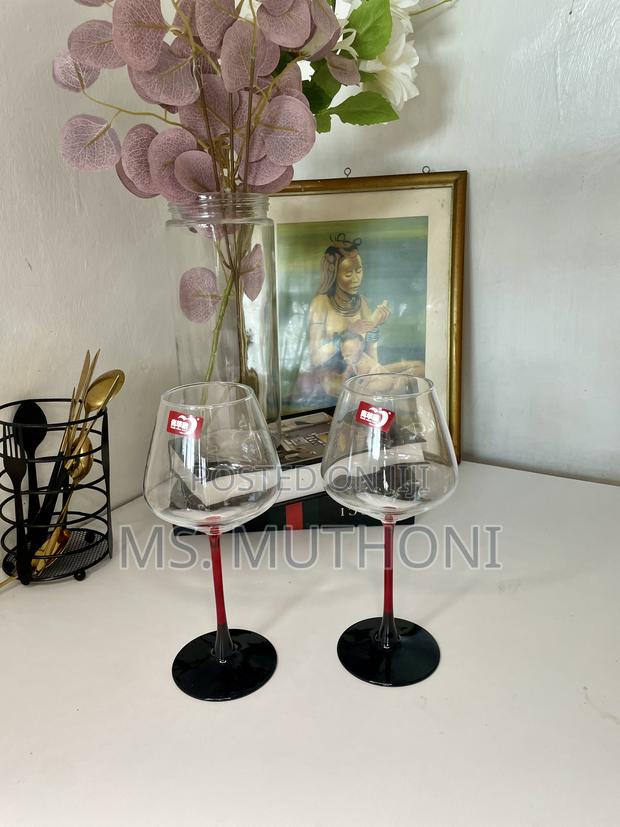 440 Ml Crystal Red Wine Glasses - main view