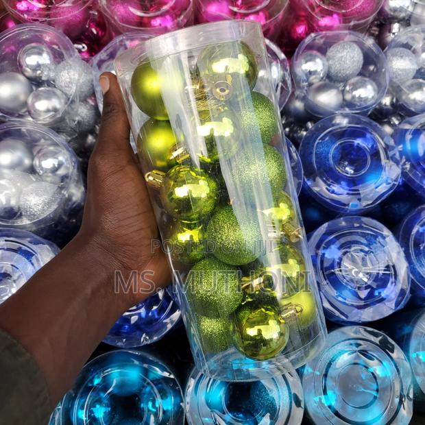 4 Cm 24pcs Christmas Balls Decor Set* - thumbnail 5