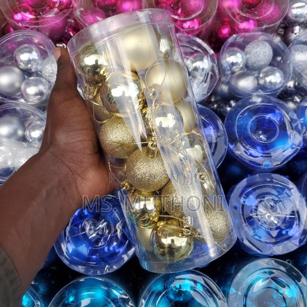 4 Cm 24pcs Christmas Balls Decor Set* - thumbnail 7