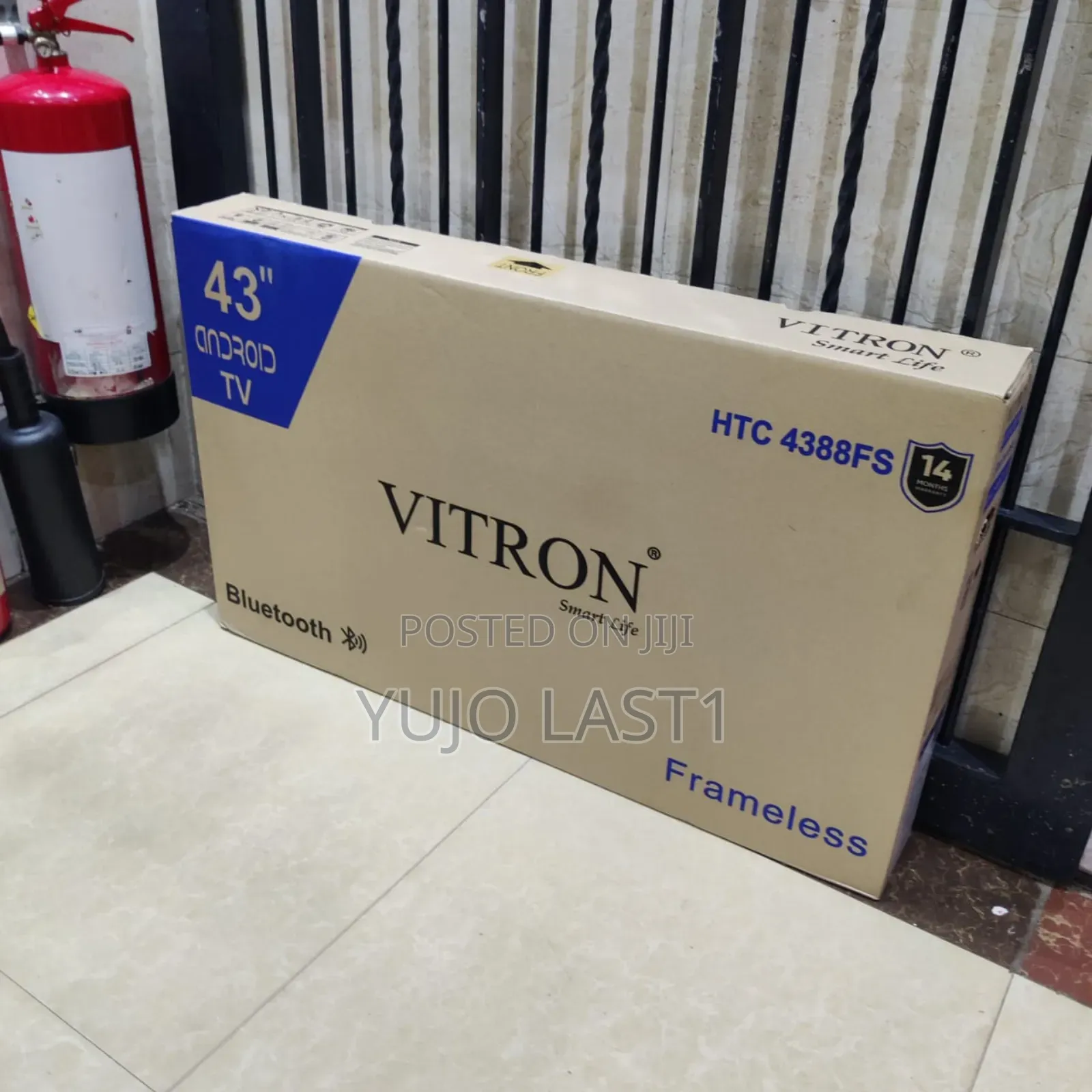Vitron 43 Inch Smart Android Frameless Full Hd Tv