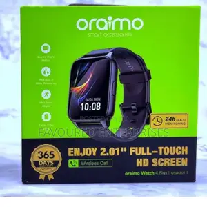 Oraimo Watch 4 Plus 2.01 HD, BT Call,
