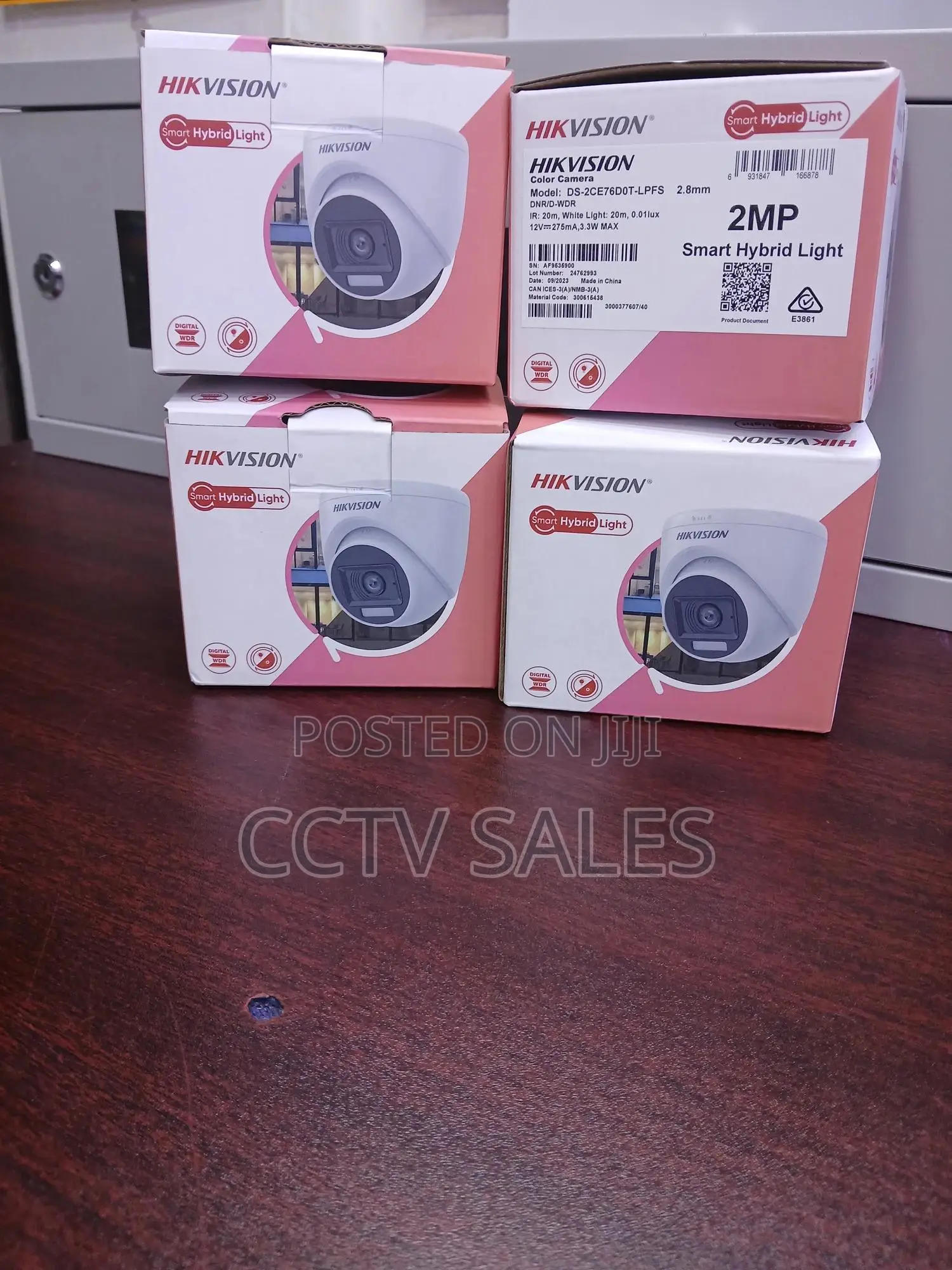 20m Hikvision Smart Hybrid Light 2mp Camera