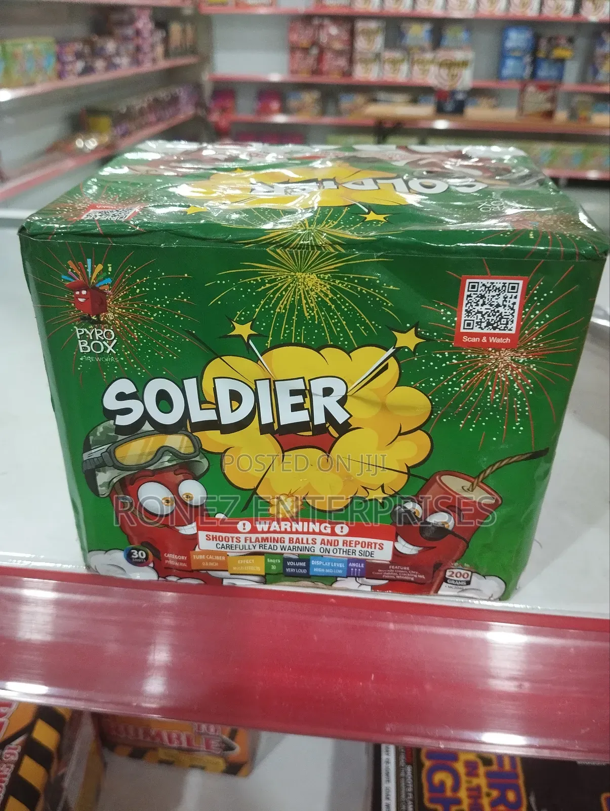 Fireworks Soldiers 30 Shot