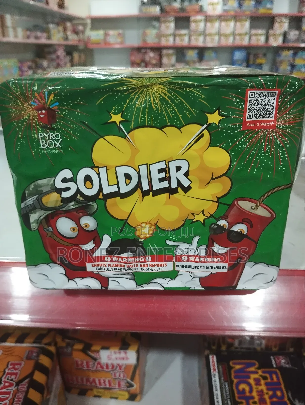 Fireworks Soldiers 30 Shot